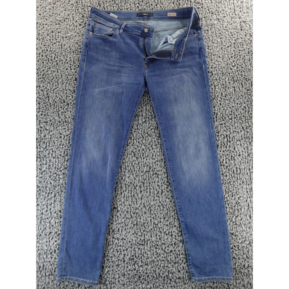 Mavi Jeans Womens‎ Size 32 x 32 Blue Denim Emma Slim Fit Boyfriend Mid Rise